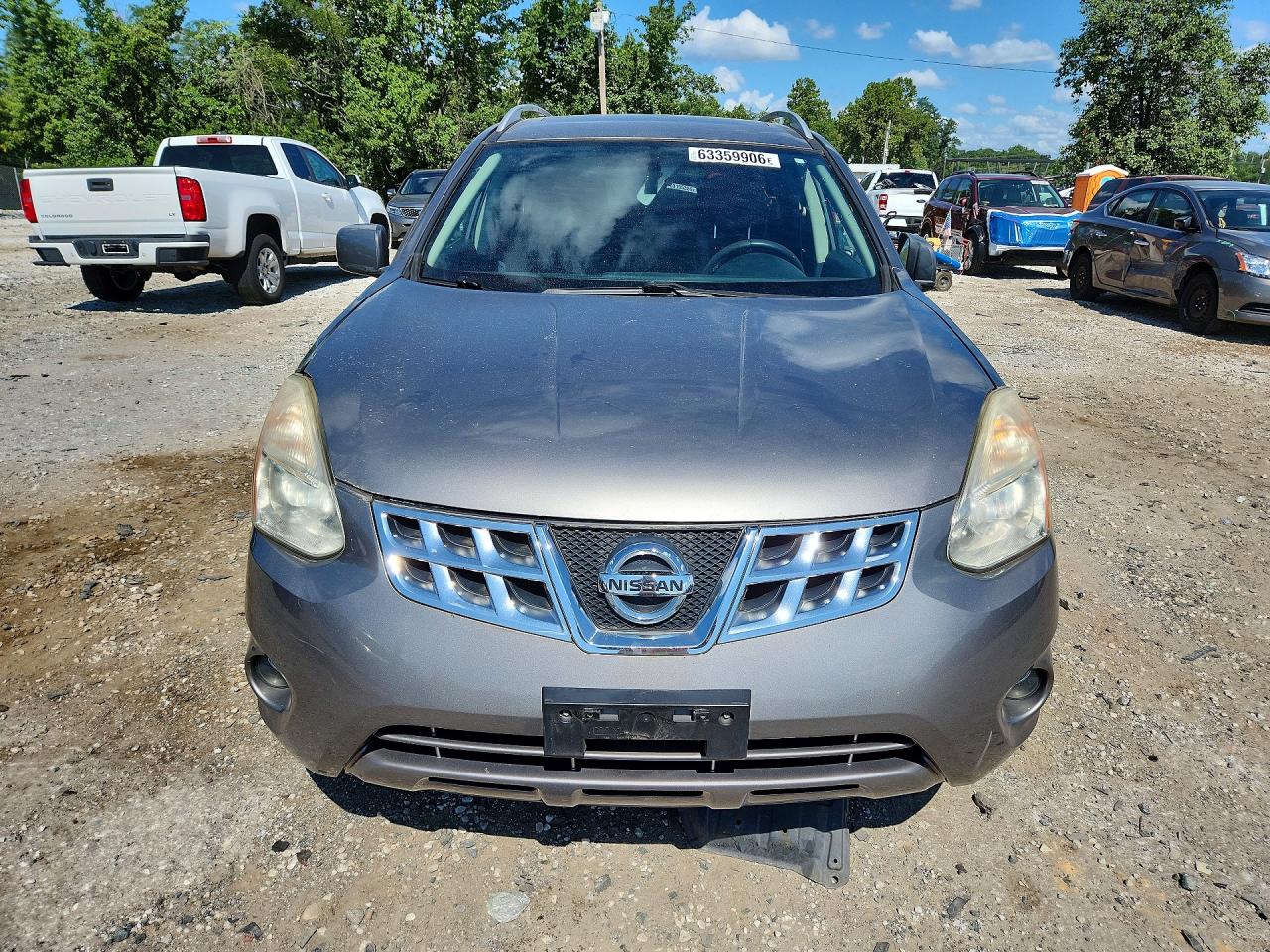 2011 Nissan Rogue S Gray vin: JN8AS5MV6BW690021