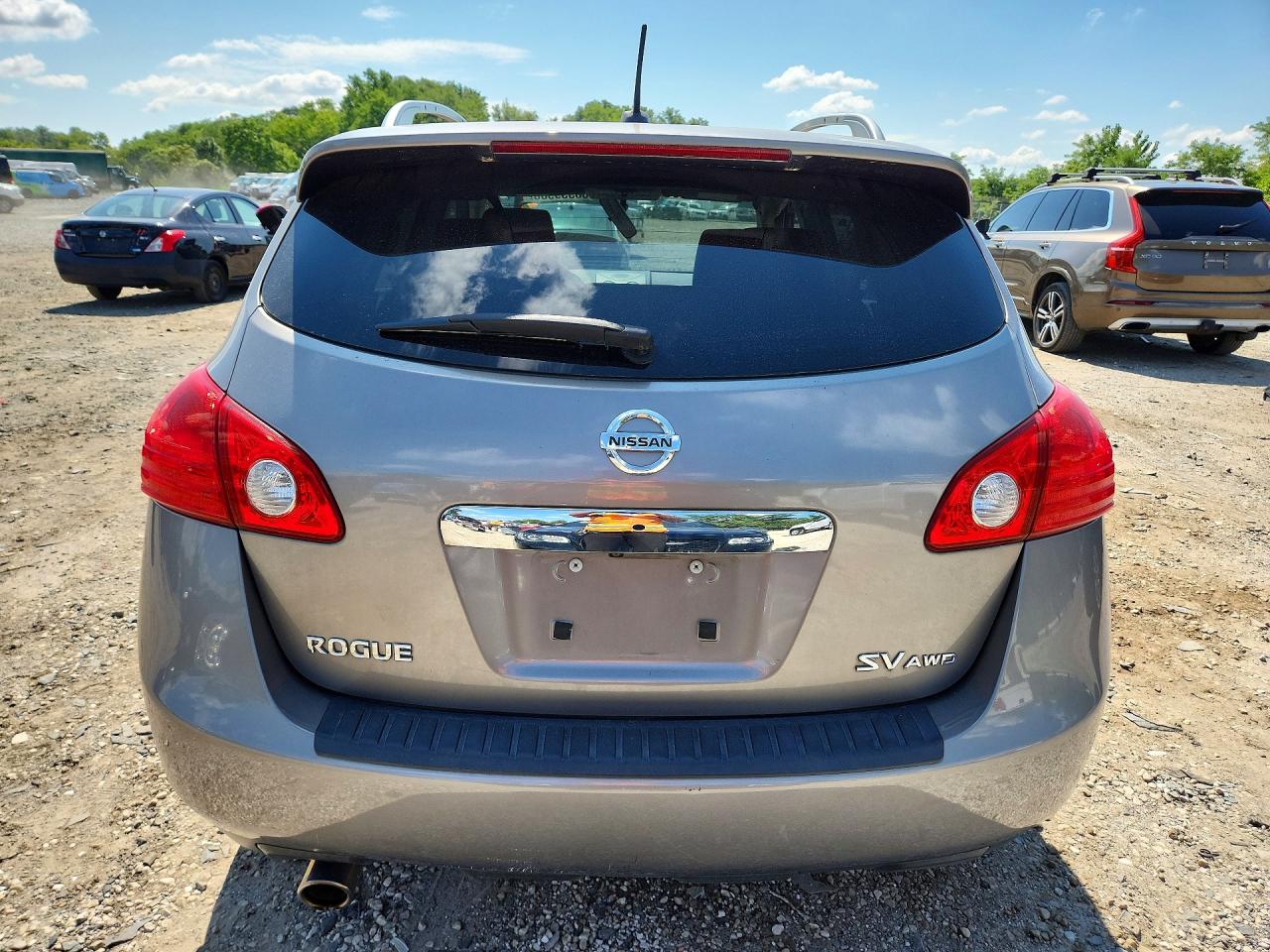 2011 Nissan Rogue S Gray vin: JN8AS5MV6BW690021
