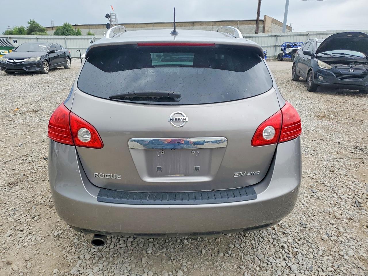 2012 Nissan Rogue Gray vin: JN8AS5MV6CW351096