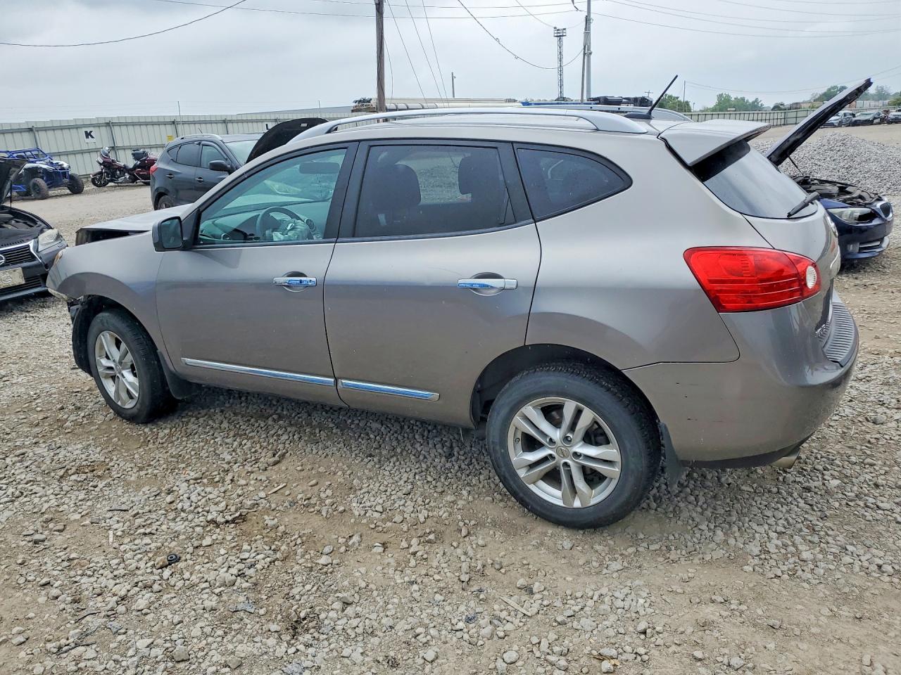 2012 Nissan Rogue Gray vin: JN8AS5MV6CW351096