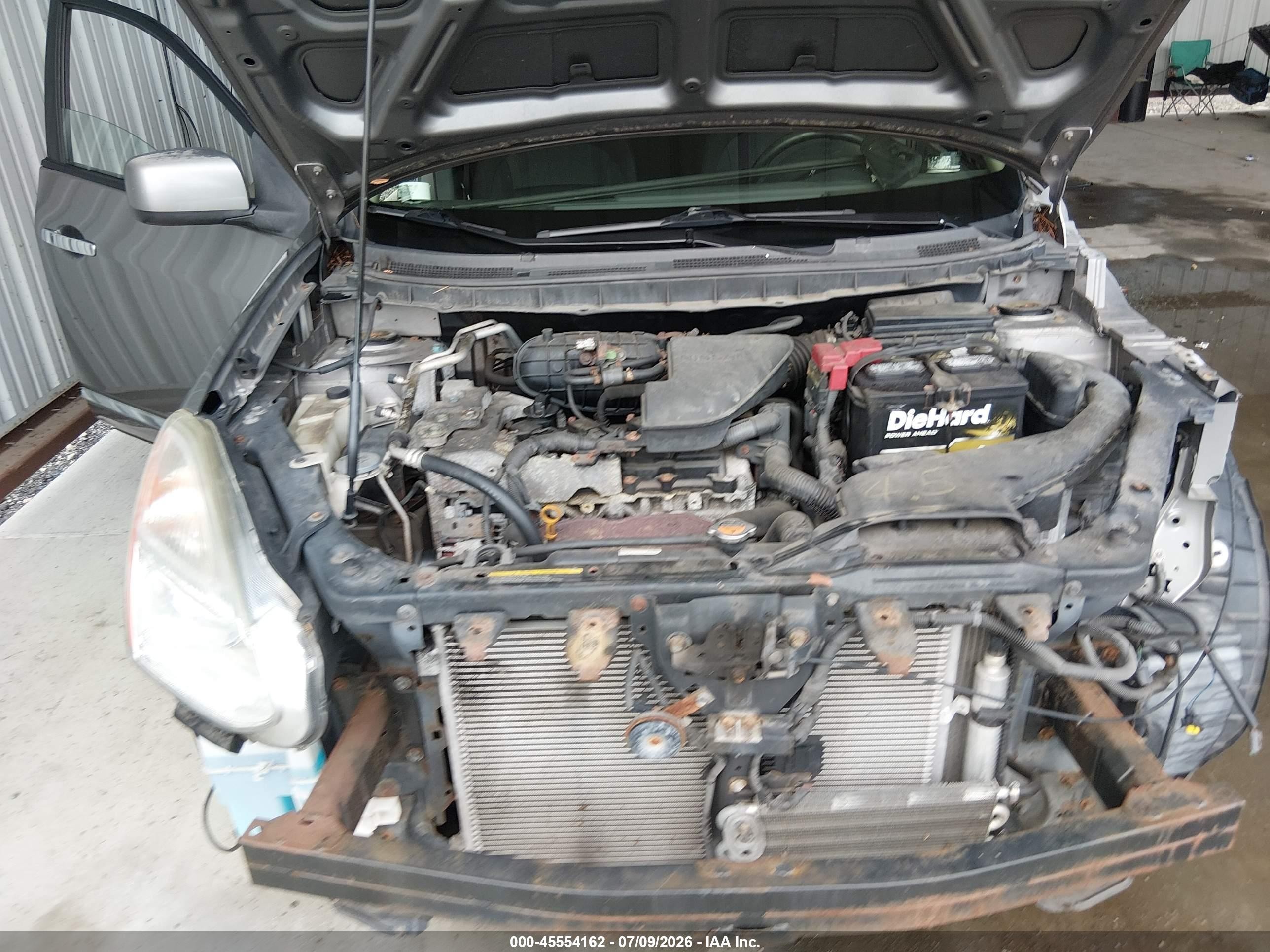 2012 Nissan Rogue Sv Gray vin: JN8AS5MV6CW352216