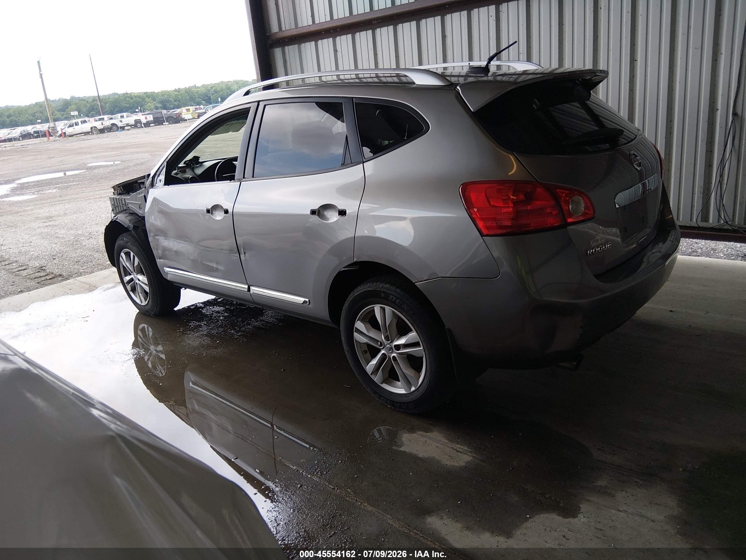 2012 Nissan Rogue Sv Gray vin: JN8AS5MV6CW352216