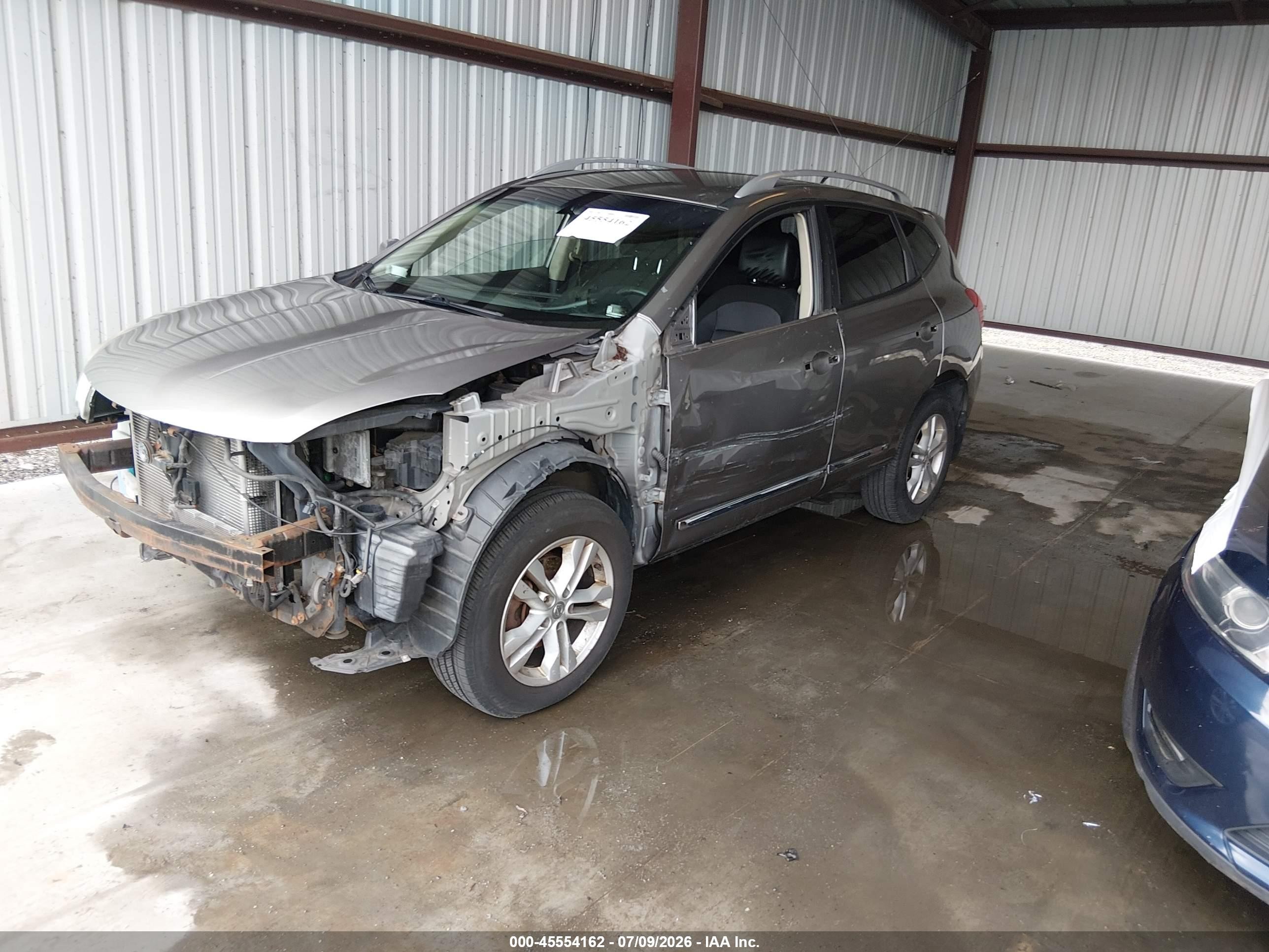 2012 Nissan Rogue Sv Gray vin: JN8AS5MV6CW352216