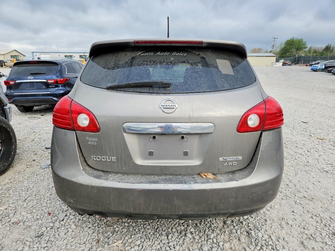 2012 Nissan Rogue S Silver vin: JN8AS5MV6CW361286