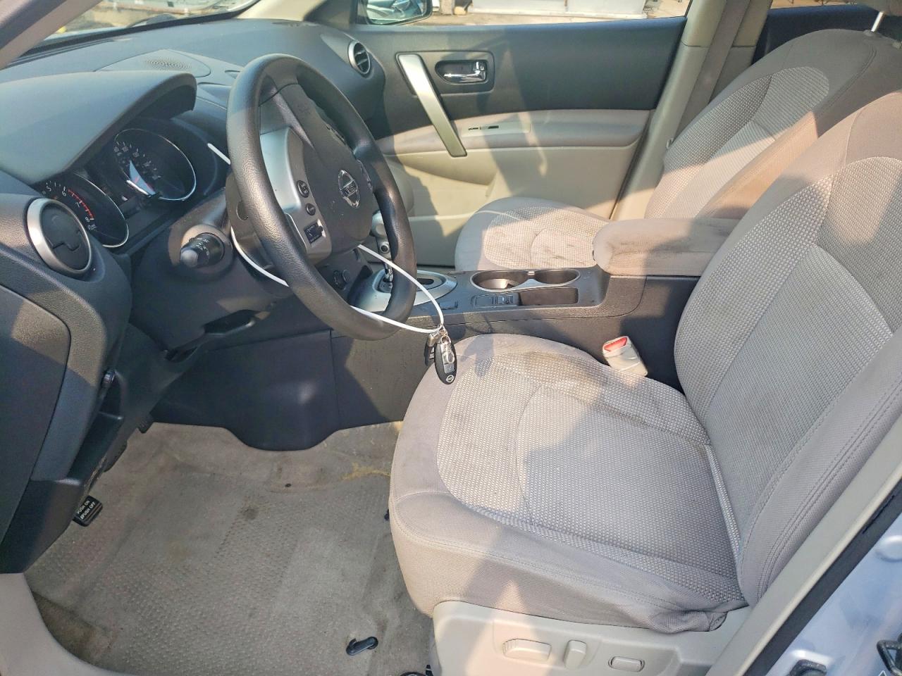 2012 Nissan Rogue S Silver vin: JN8AS5MV6CW364589