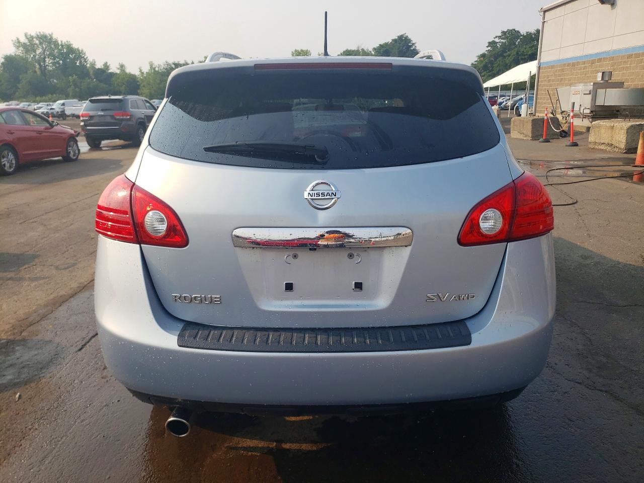 2012 Nissan Rogue S Silver vin: JN8AS5MV6CW364589