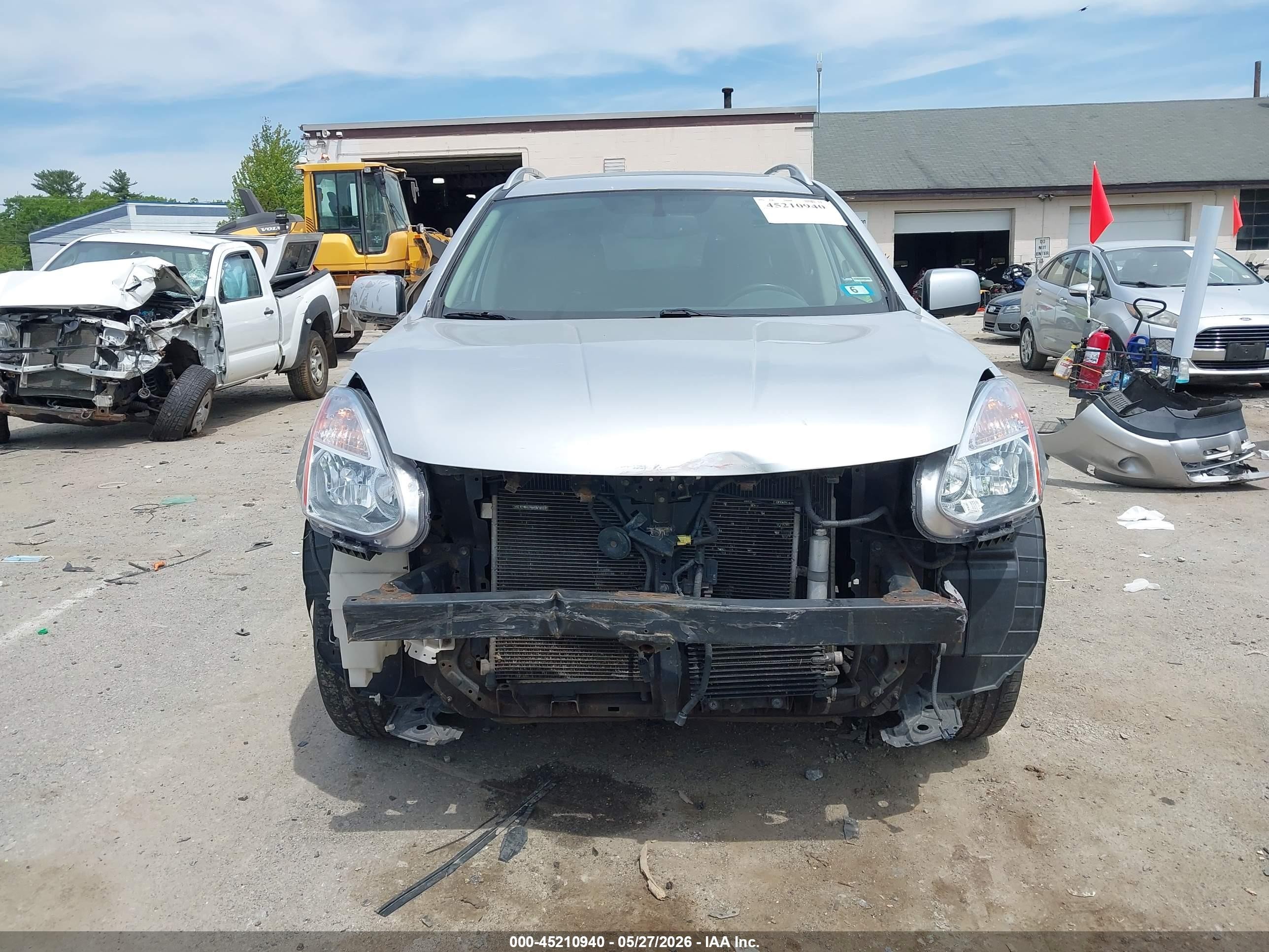 2012 Nissan Rogue Sv W/sl Pkg Серебряный vin: JN8AS5MV6CW367637