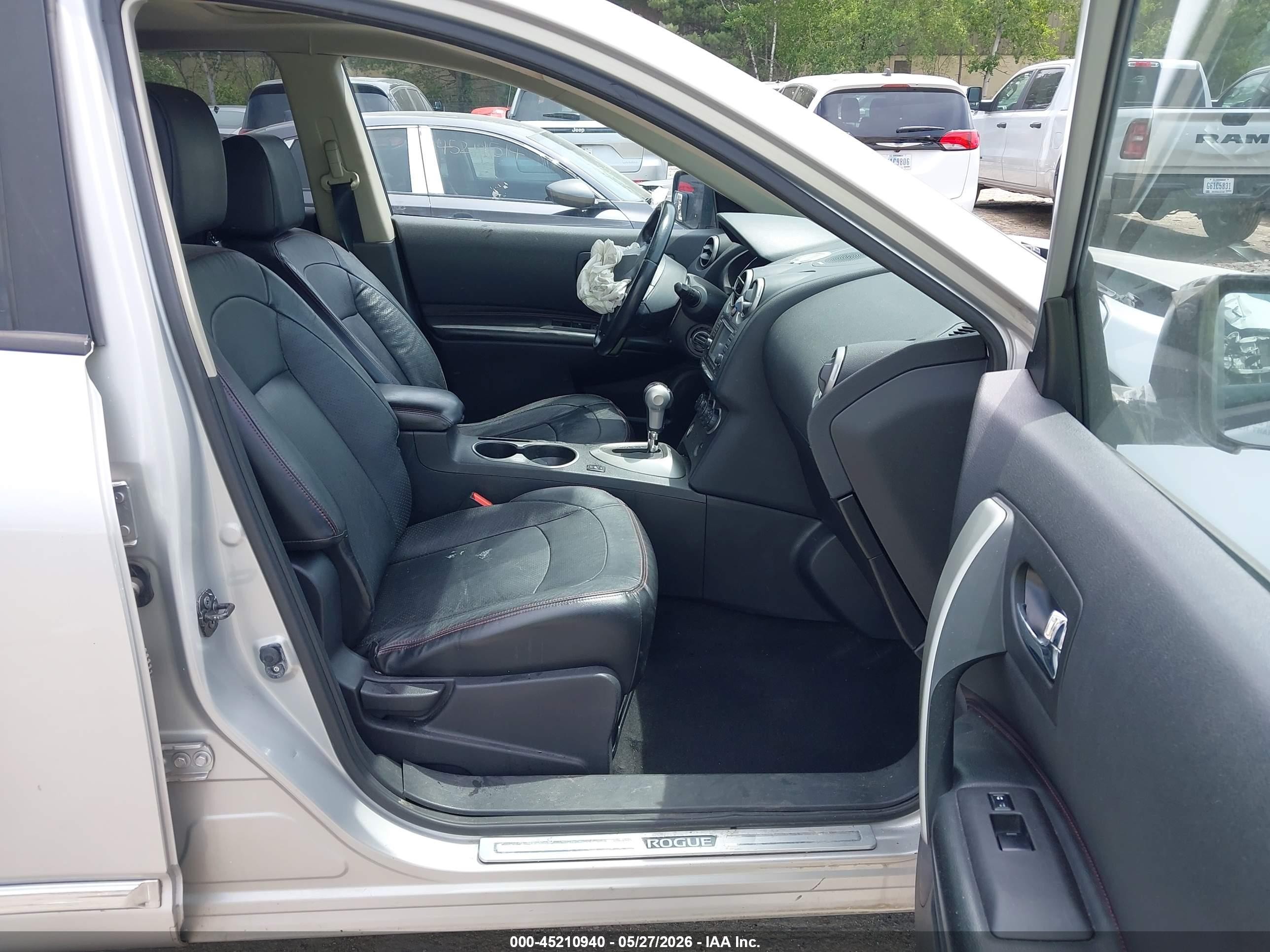 2012 Nissan Rogue Sv W/sl Pkg Серебряный vin: JN8AS5MV6CW367637