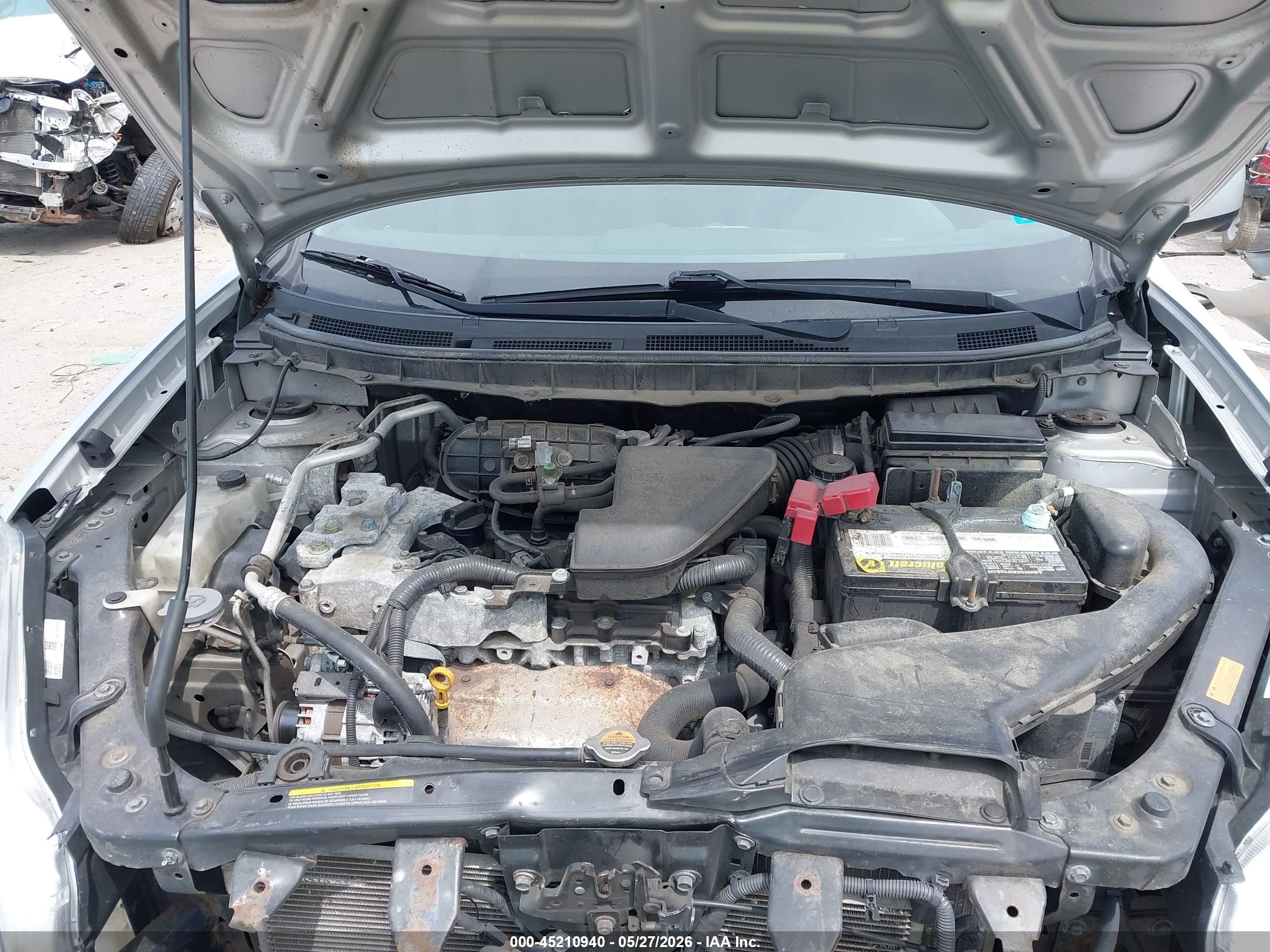 2012 Nissan Rogue Sv W/sl Pkg Серебряный vin: JN8AS5MV6CW367637