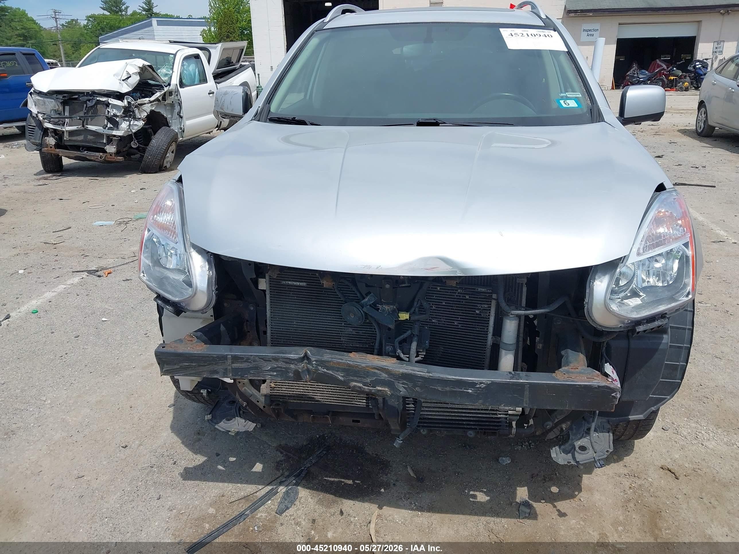 2012 Nissan Rogue Sv W/sl Pkg Серебряный vin: JN8AS5MV6CW367637