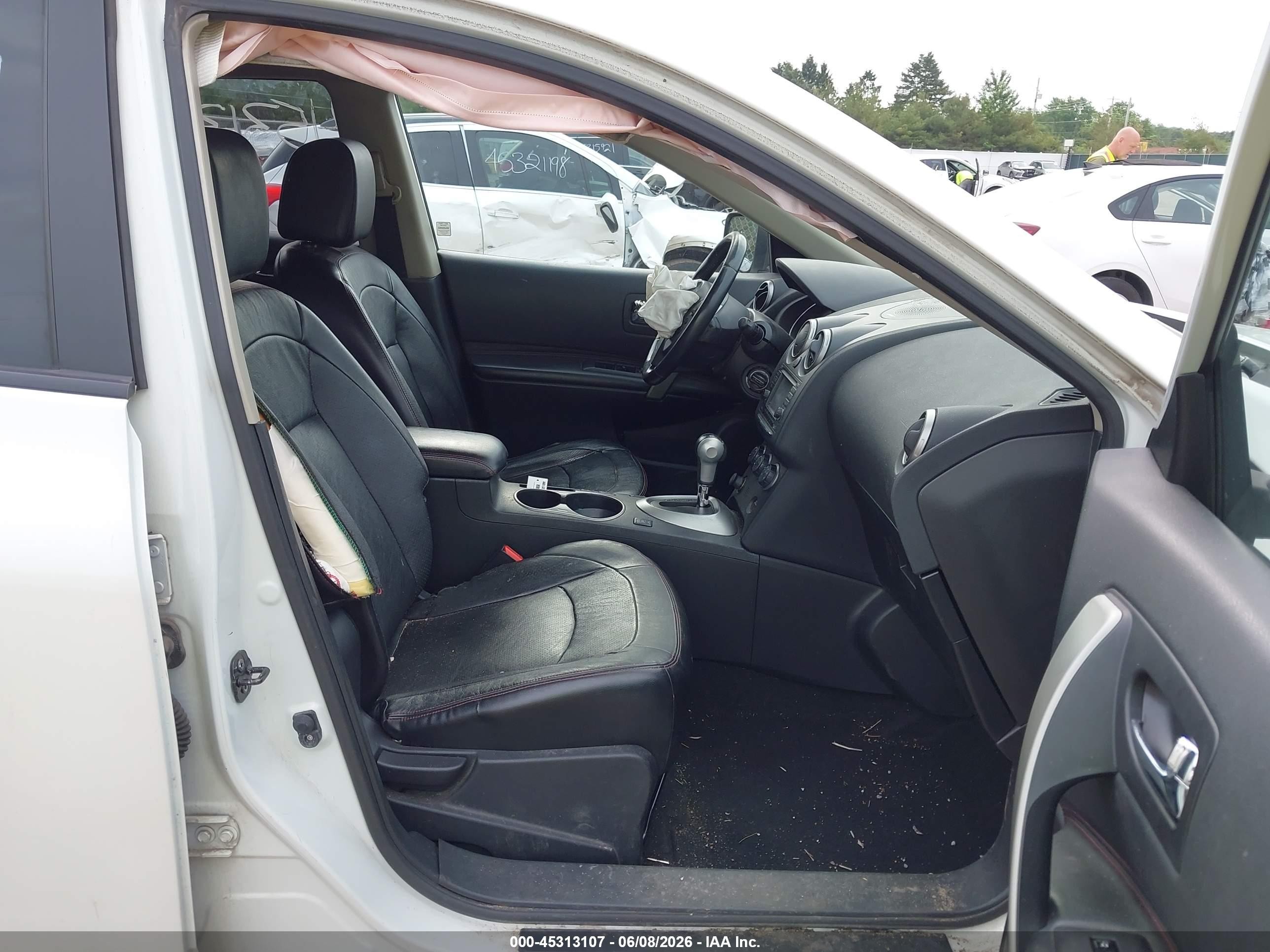 2012 Nissan Rogue Sv W/sl Pkg White vin: JN8AS5MV6CW380310