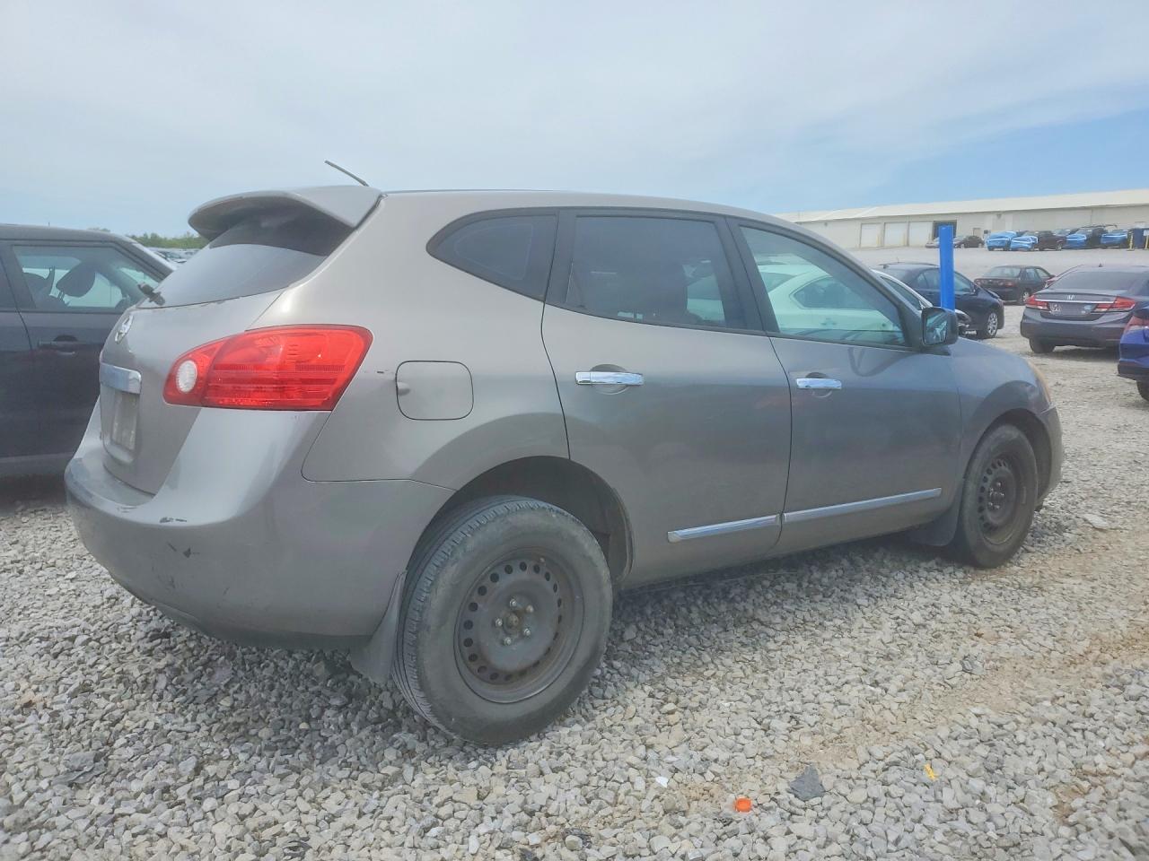 2012 Nissan Rogue S Gray vin: JN8AS5MV6CW392781