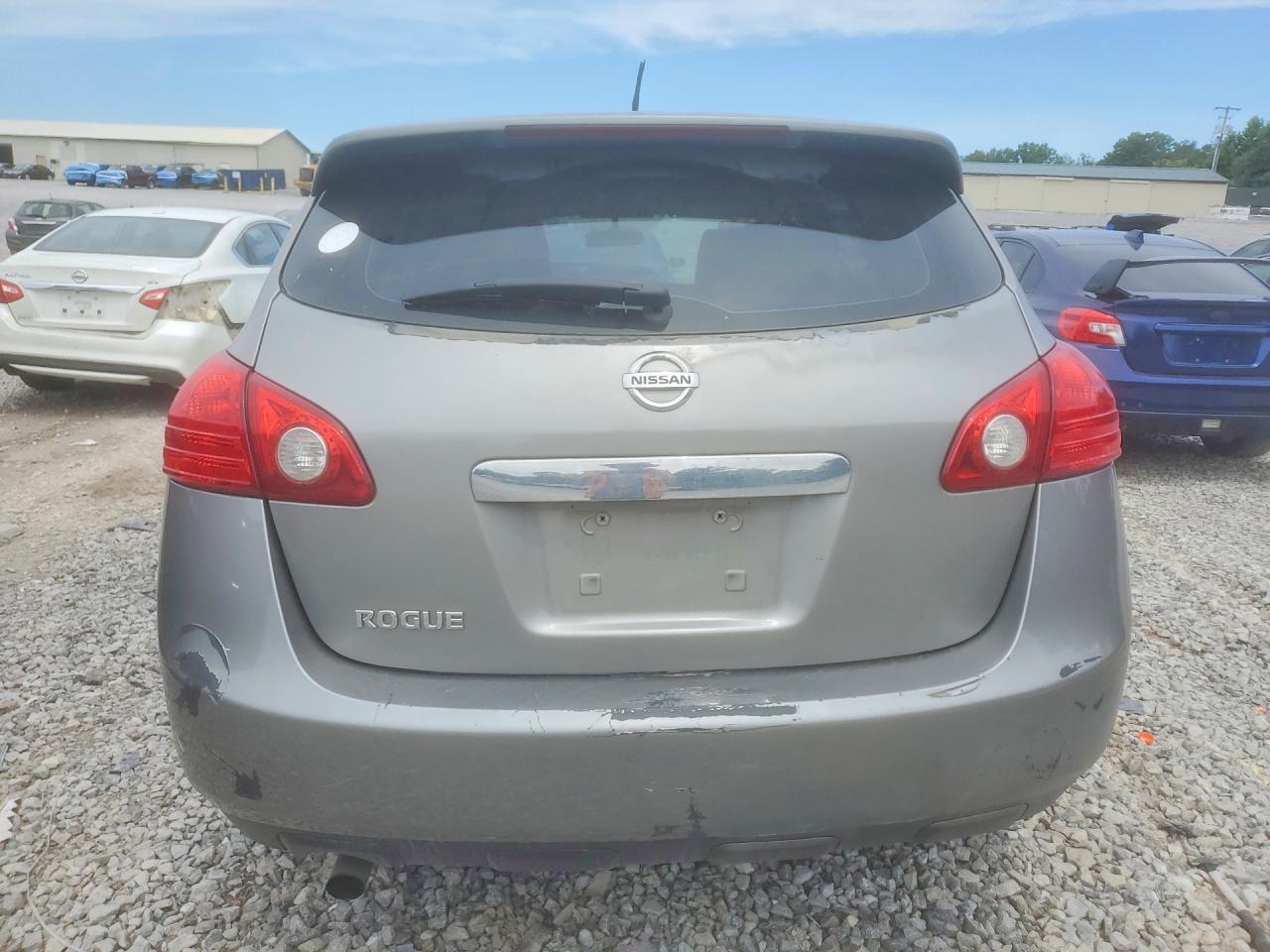 2012 Nissan Rogue S Gray vin: JN8AS5MV6CW392781