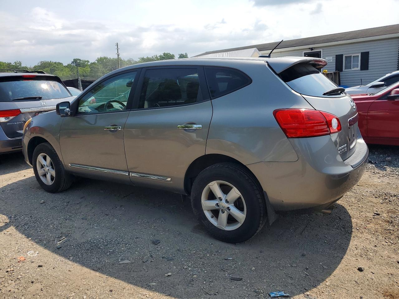 2012 Nissan Rogue S Gray vin: JN8AS5MV6CW399455