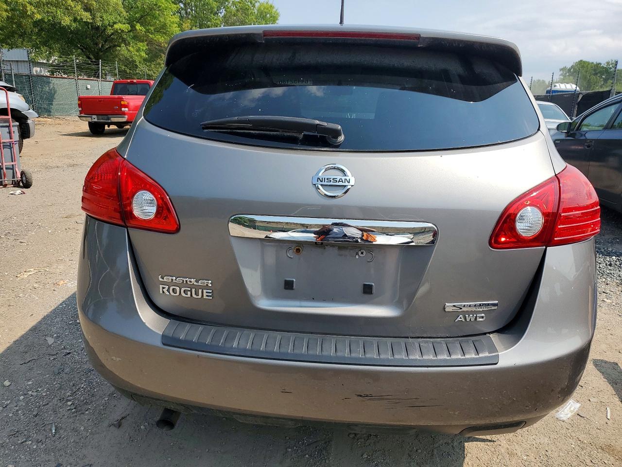 2012 Nissan Rogue S Gray vin: JN8AS5MV6CW399455