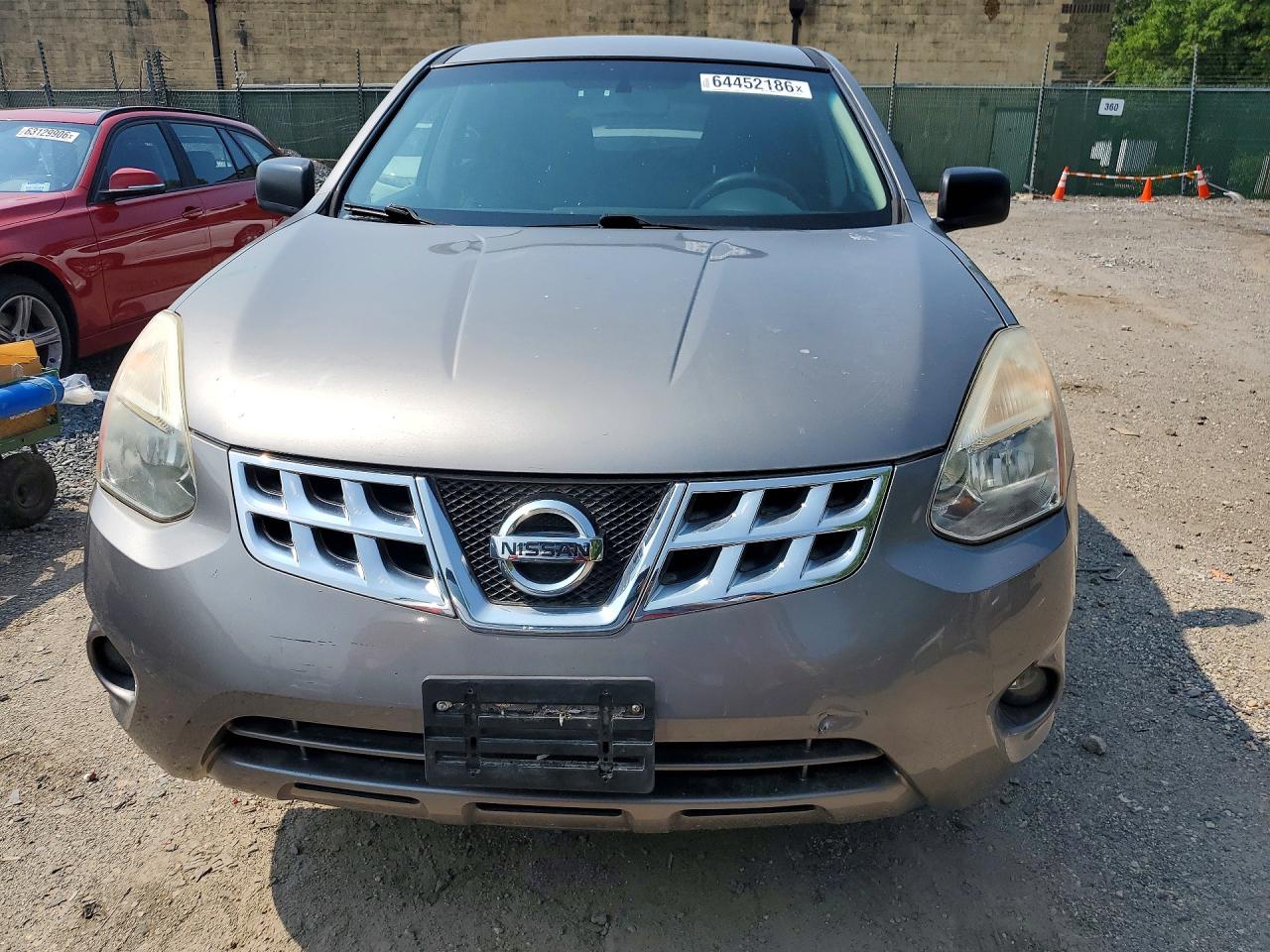 2012 Nissan Rogue S Gray vin: JN8AS5MV6CW399455