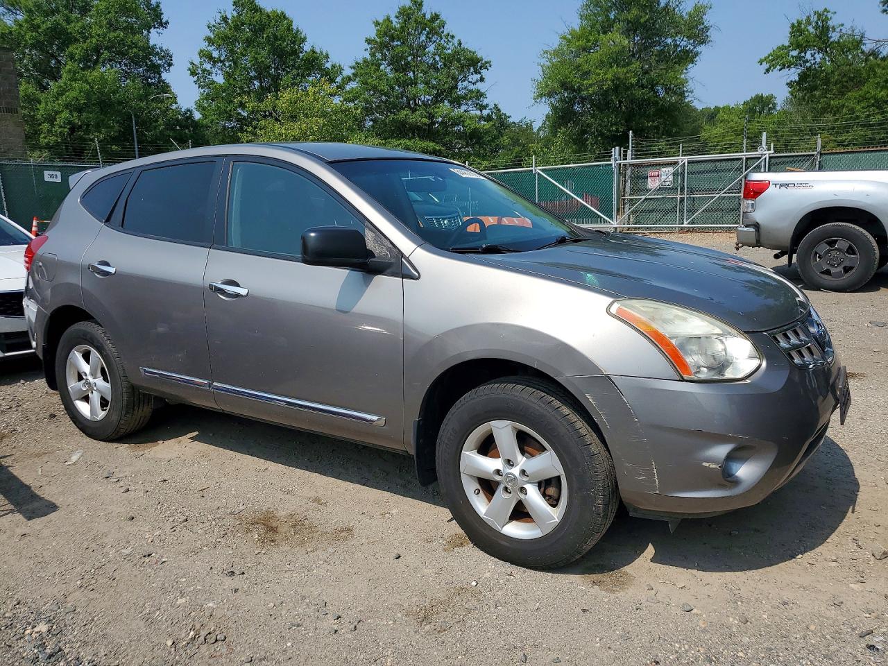 2012 Nissan Rogue S Gray vin: JN8AS5MV6CW399455