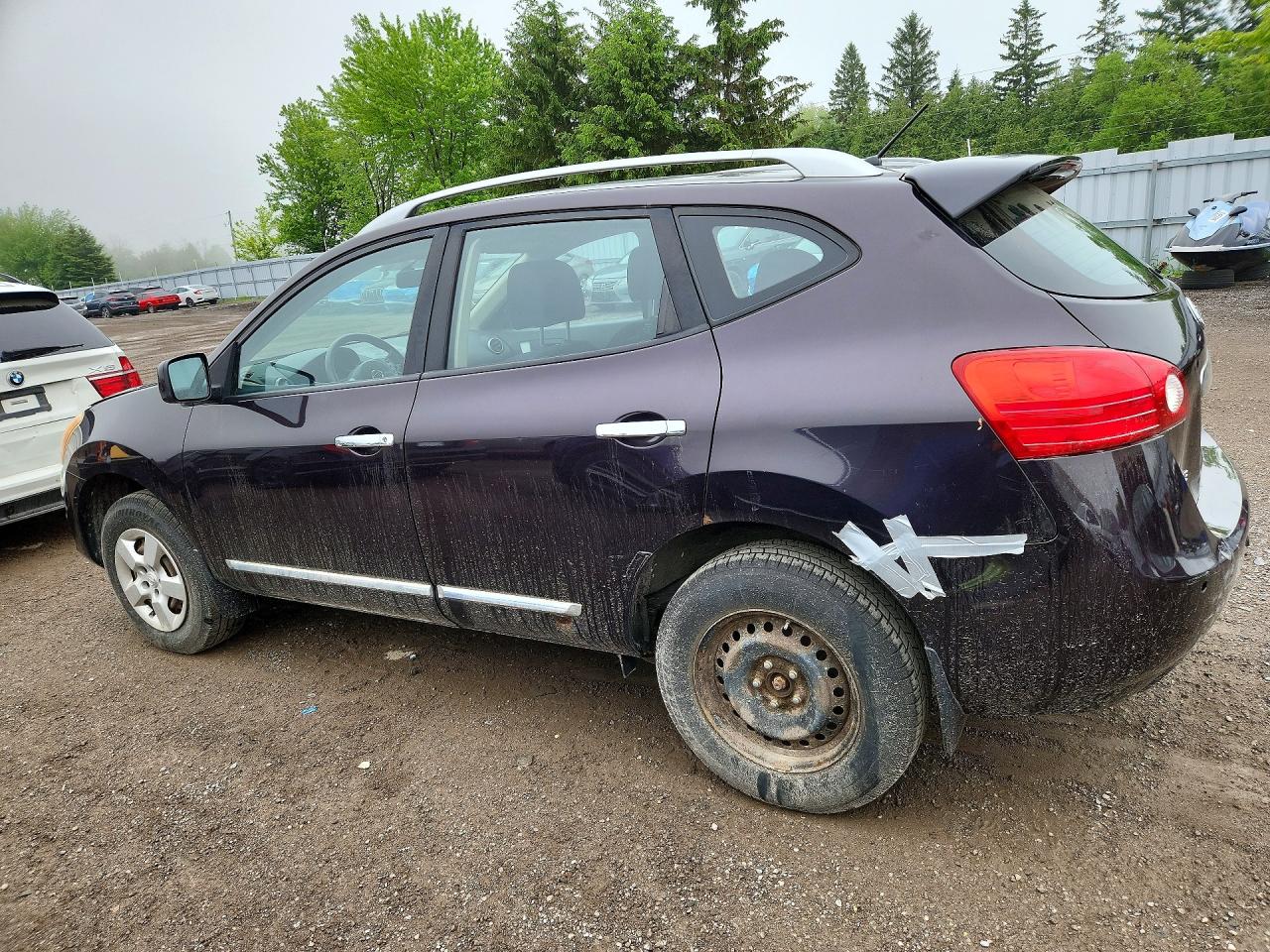 2012 Nissan Rogue S Purple vin: JN8AS5MV6CW407599