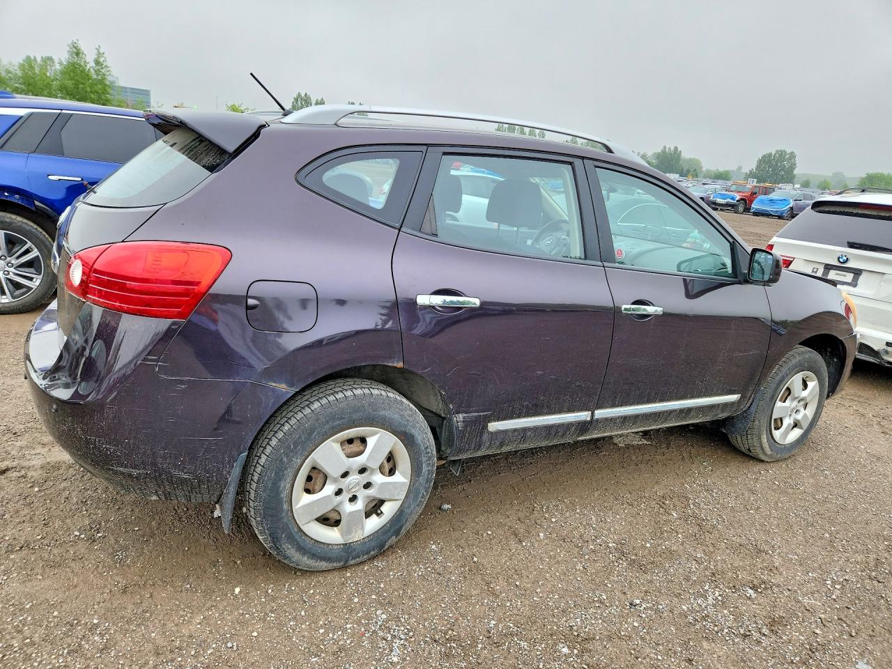 2012 Nissan Rogue S Purple vin: JN8AS5MV6CW407599