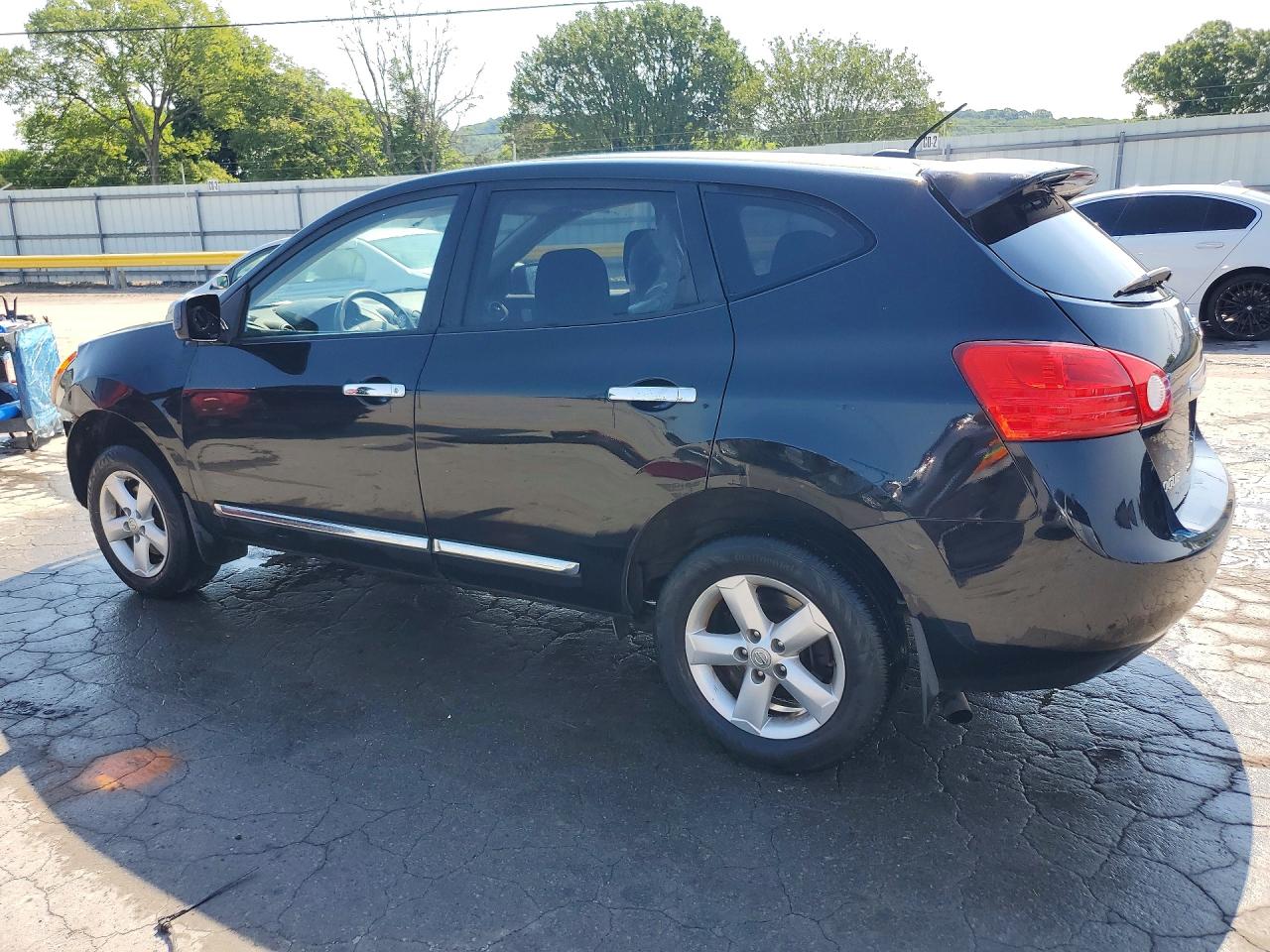 2012 Nissan Rogue S/sv Black vin: JN8AS5MV6CW410289