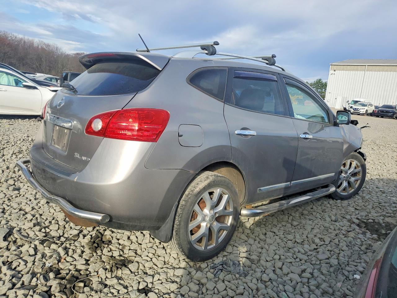 2012 Nissan Rogue S Tan vin: JN8AS5MV6CW411104