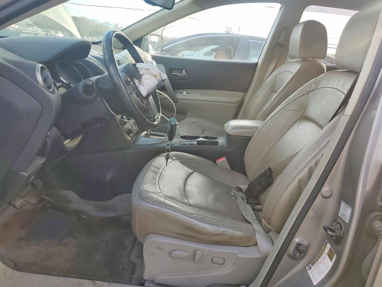 2012 Nissan Rogue S Tan vin: JN8AS5MV6CW411104