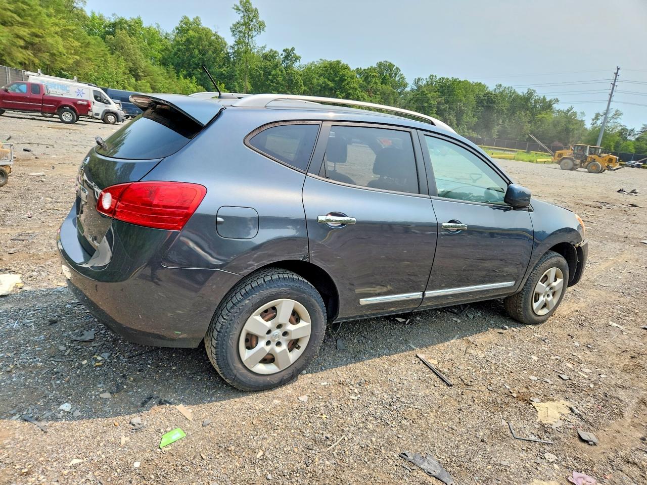 2012 Nissan Rogue Gray vin: JN8AS5MV6CW417730