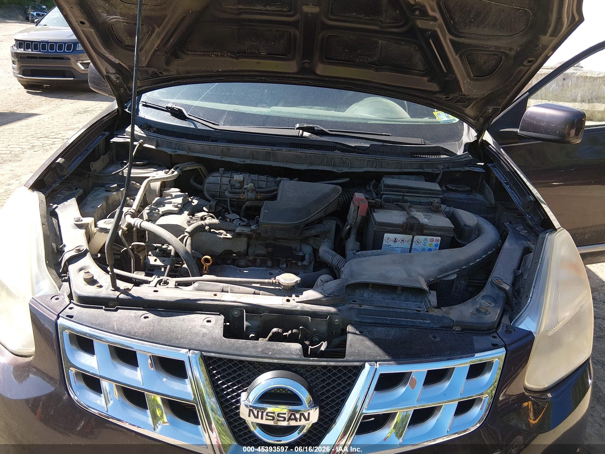 2012 Nissan Rogue Sv Maroon vin: JN8AS5MV6CW419106