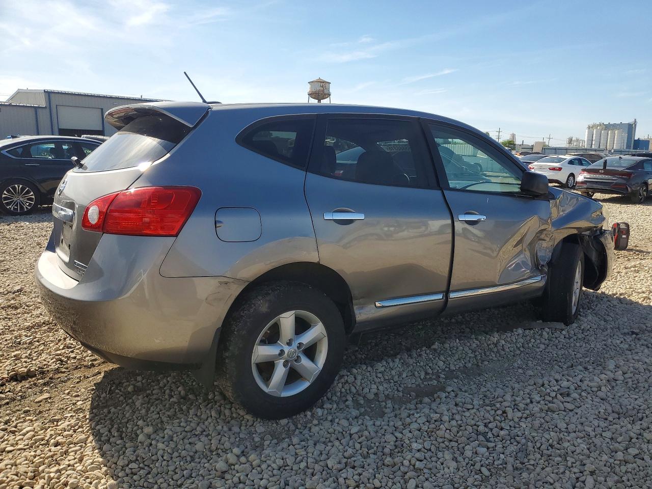 2012 Nissan Rogue S Gray vin: JN8AS5MV6CW702699