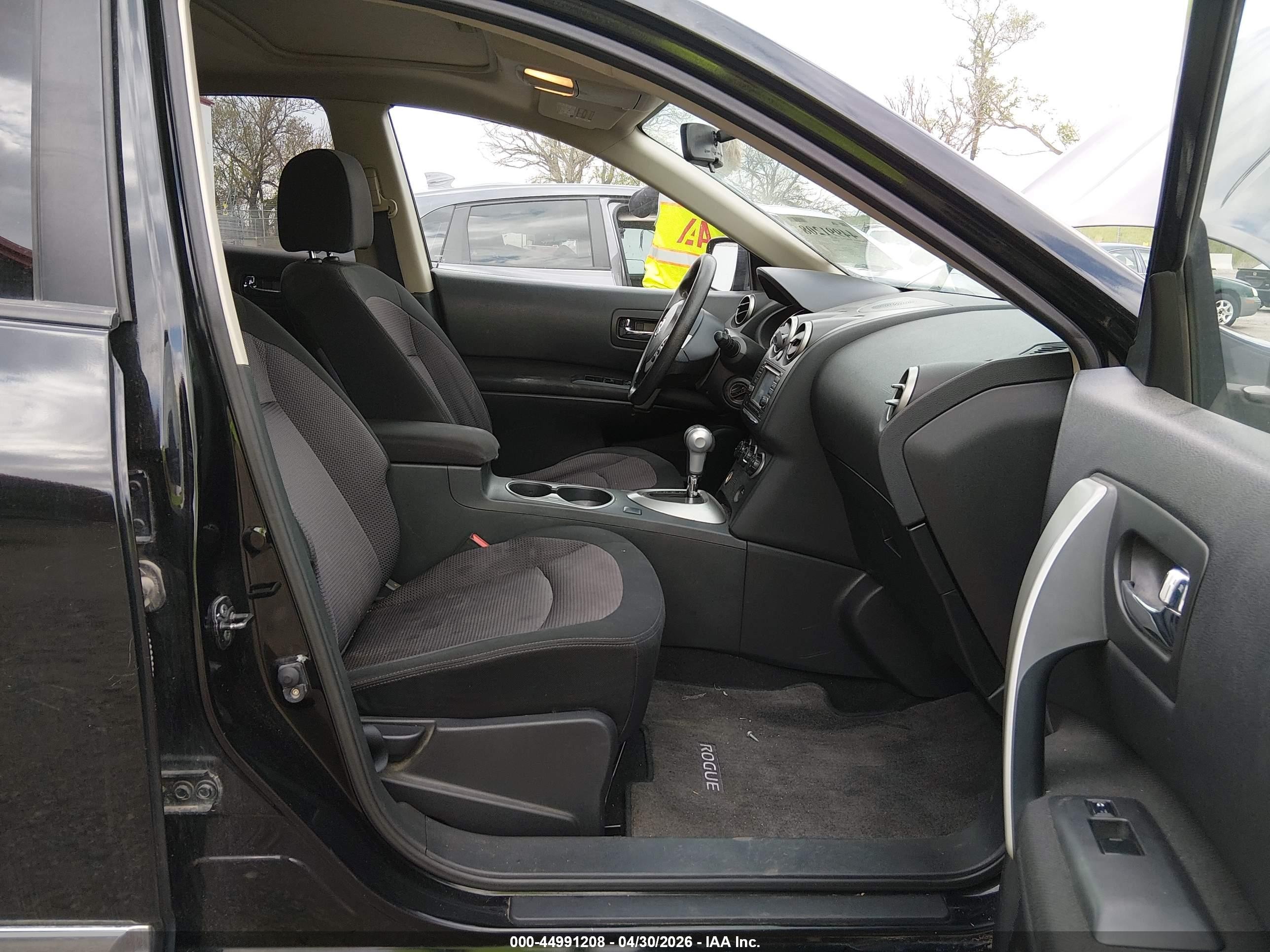 2012 Nissan Rogue Sv Black vin: JN8AS5MV6CW705652