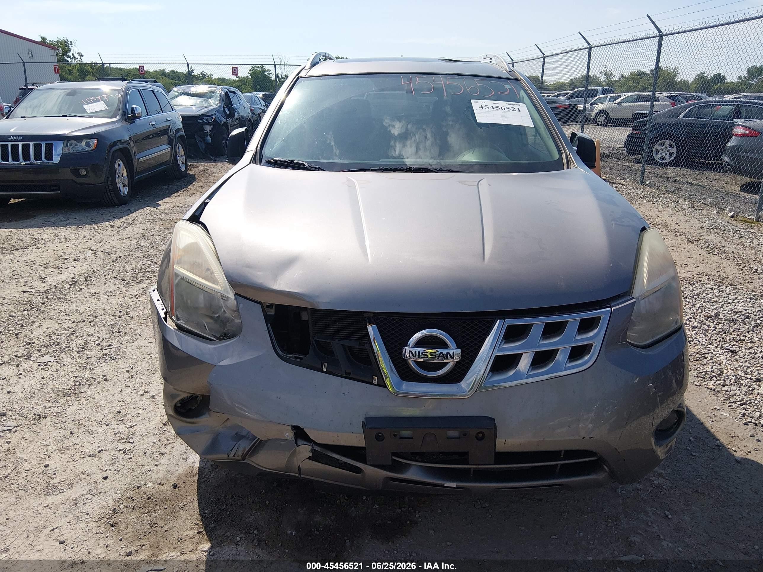 2012 Nissan Rogue Sv Gray vin: JN8AS5MV6CW706087