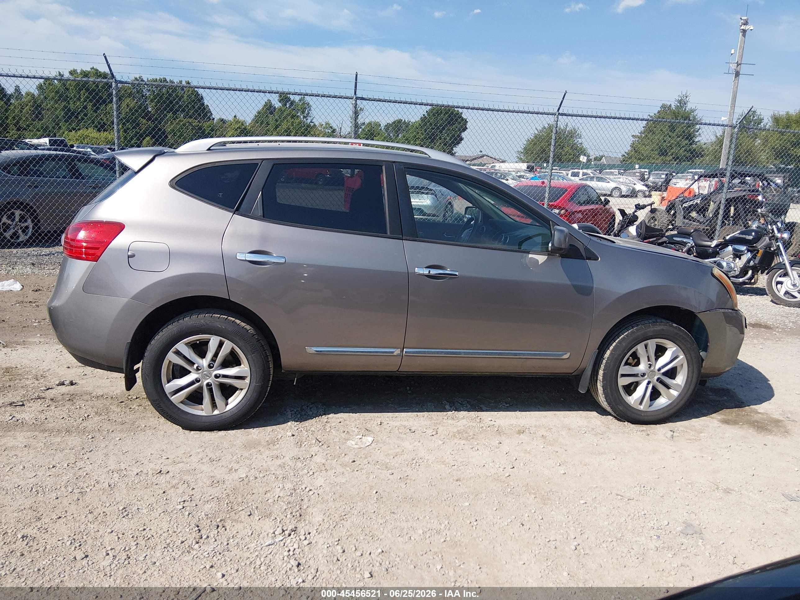 2012 Nissan Rogue Sv Gray vin: JN8AS5MV6CW706087