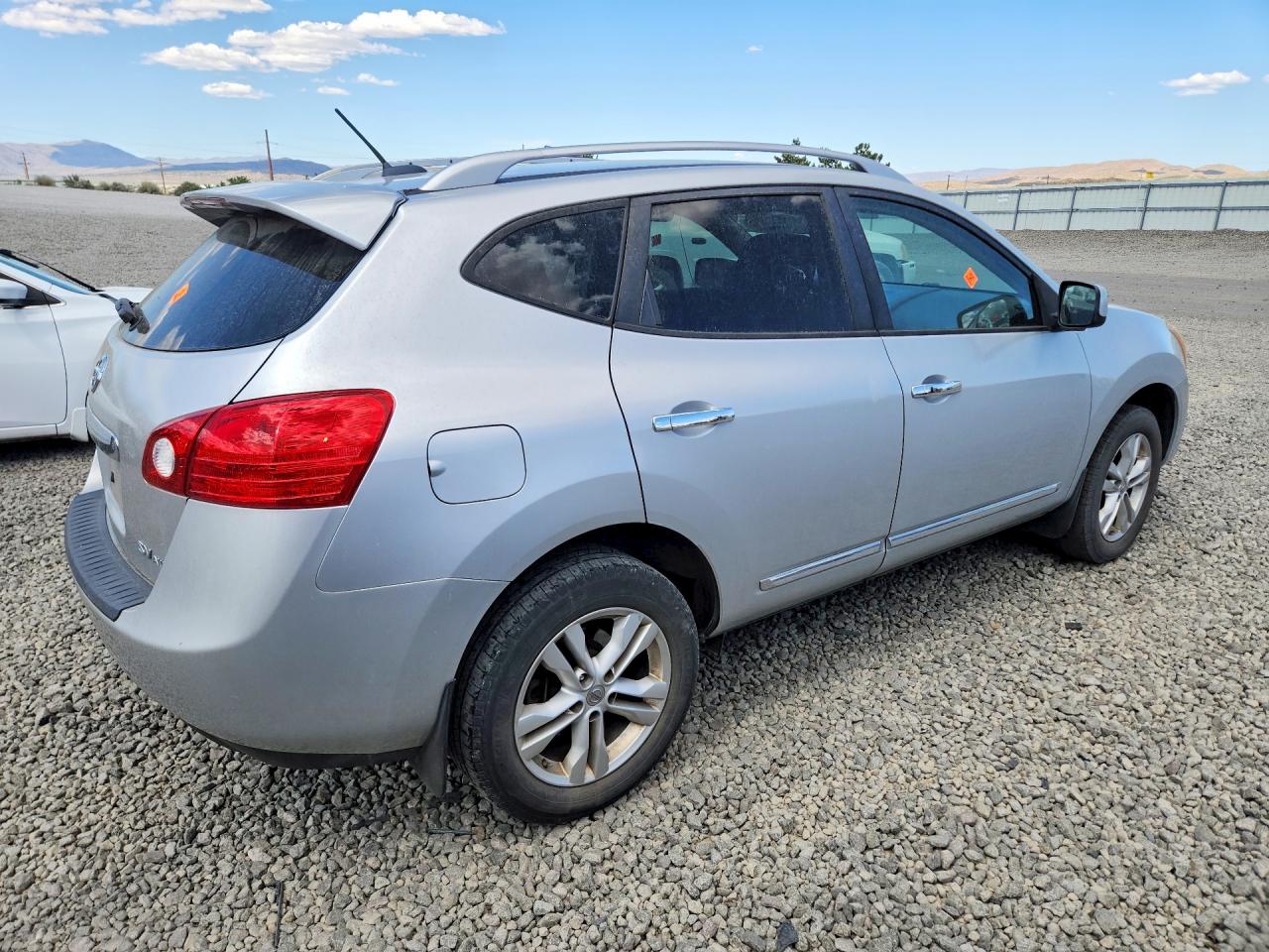 2012 Nissan Rogue S Silver vin: JN8AS5MV6CW708969