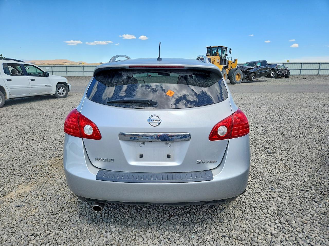 2012 Nissan Rogue S Silver vin: JN8AS5MV6CW708969