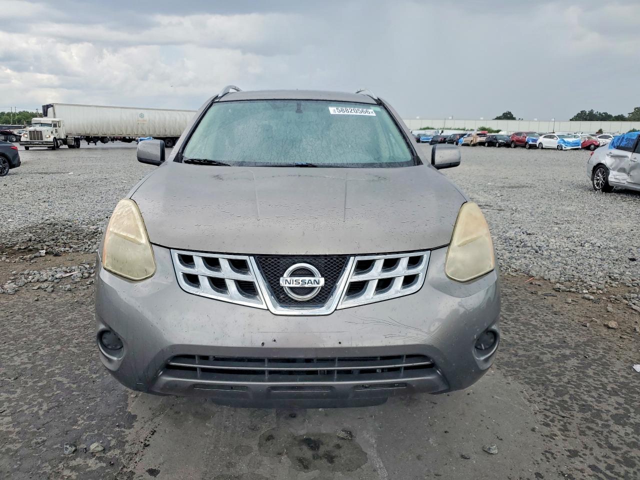 2012 Nissan Rogue S Gray vin: JN8AS5MV6CW710785