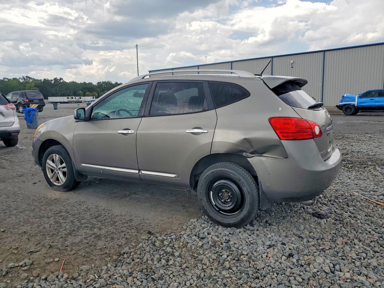 2012 Nissan Rogue S Gray vin: JN8AS5MV6CW710785
