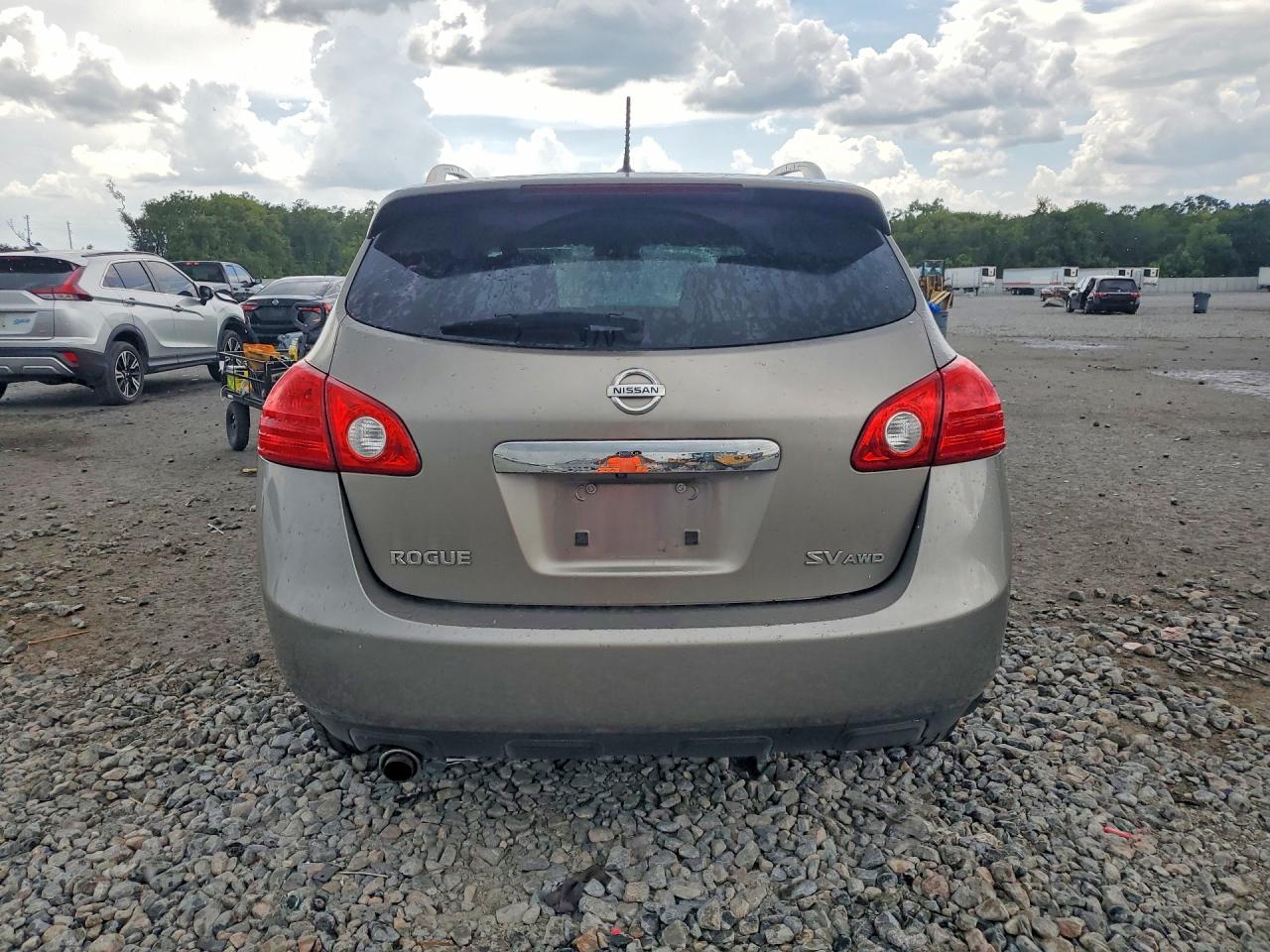 2012 Nissan Rogue S Gray vin: JN8AS5MV6CW710785