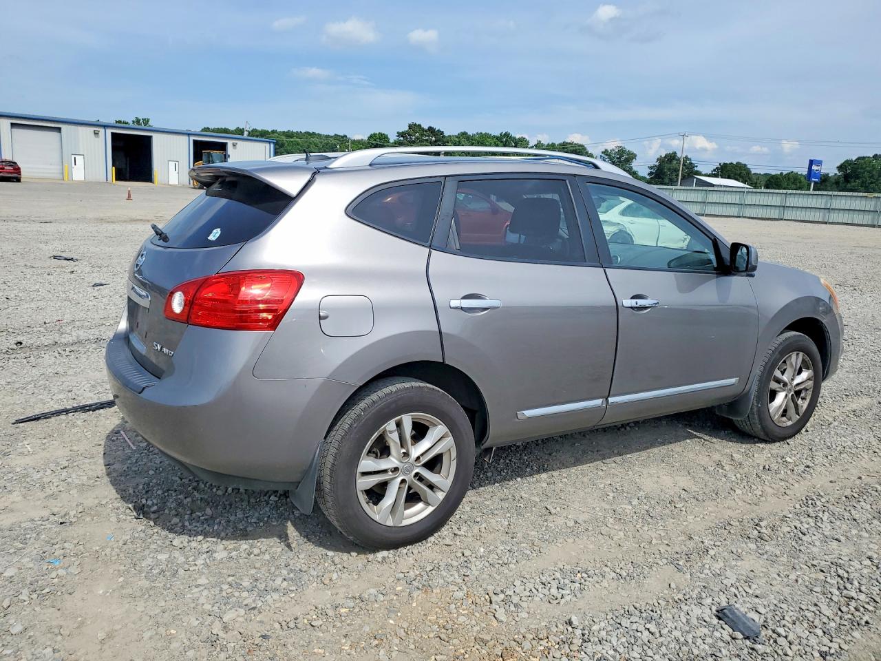 2012 Nissan Rogue S Silver vin: JN8AS5MV6CW714545