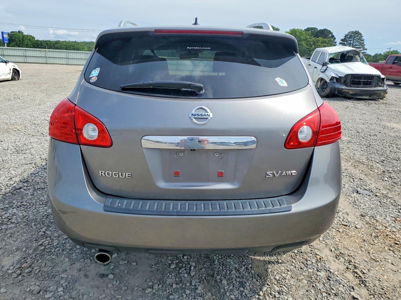 2012 Nissan Rogue S Silver vin: JN8AS5MV6CW714545
