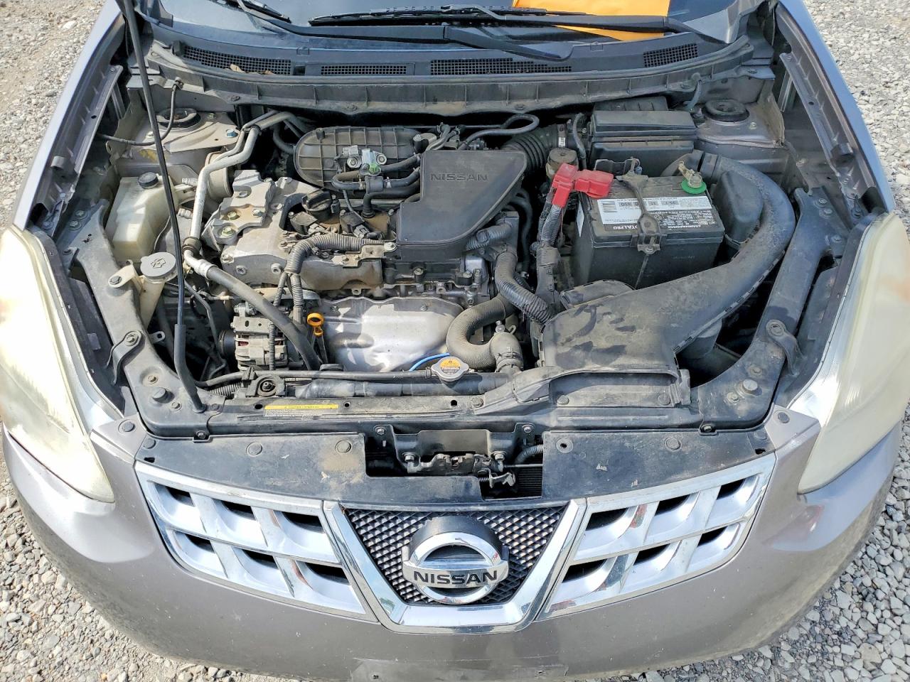 2012 Nissan Rogue S Silver vin: JN8AS5MV6CW714545