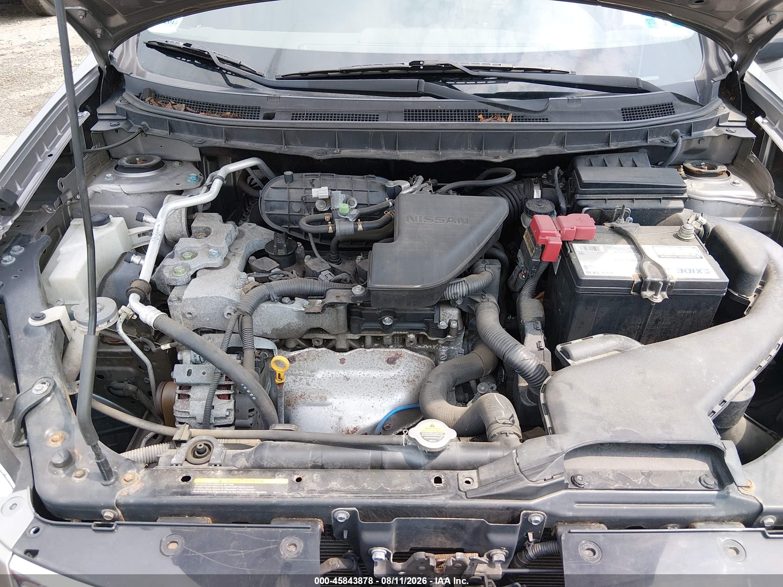 2012 Nissan Rogue Sv Gray vin: JN8AS5MV6CW718322