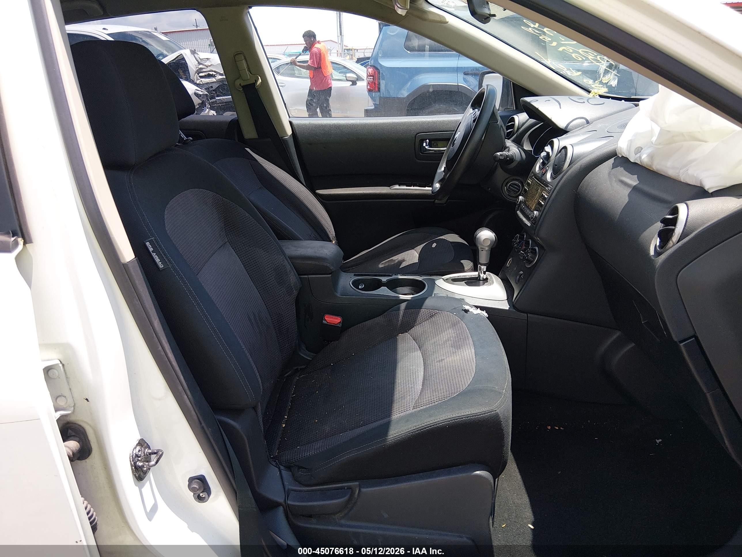 2013 Nissan Rogue Sv White vin: JN8AS5MV6DW110981