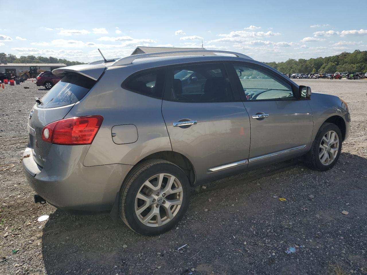 2013 Nissan Rogue S Gray vin: JN8AS5MV6DW113816