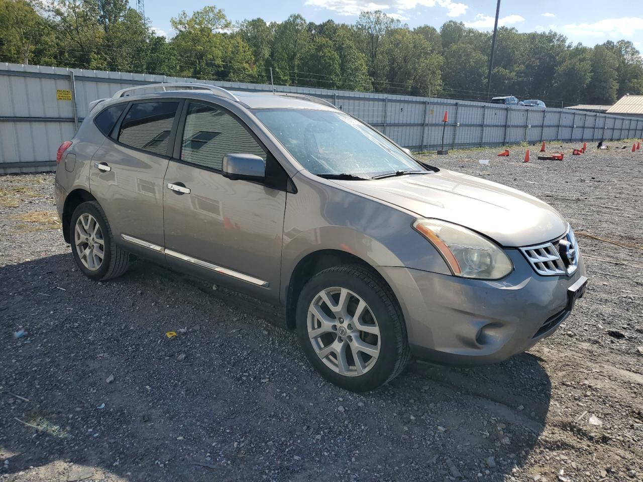 2013 Nissan Rogue S Gray vin: JN8AS5MV6DW113816