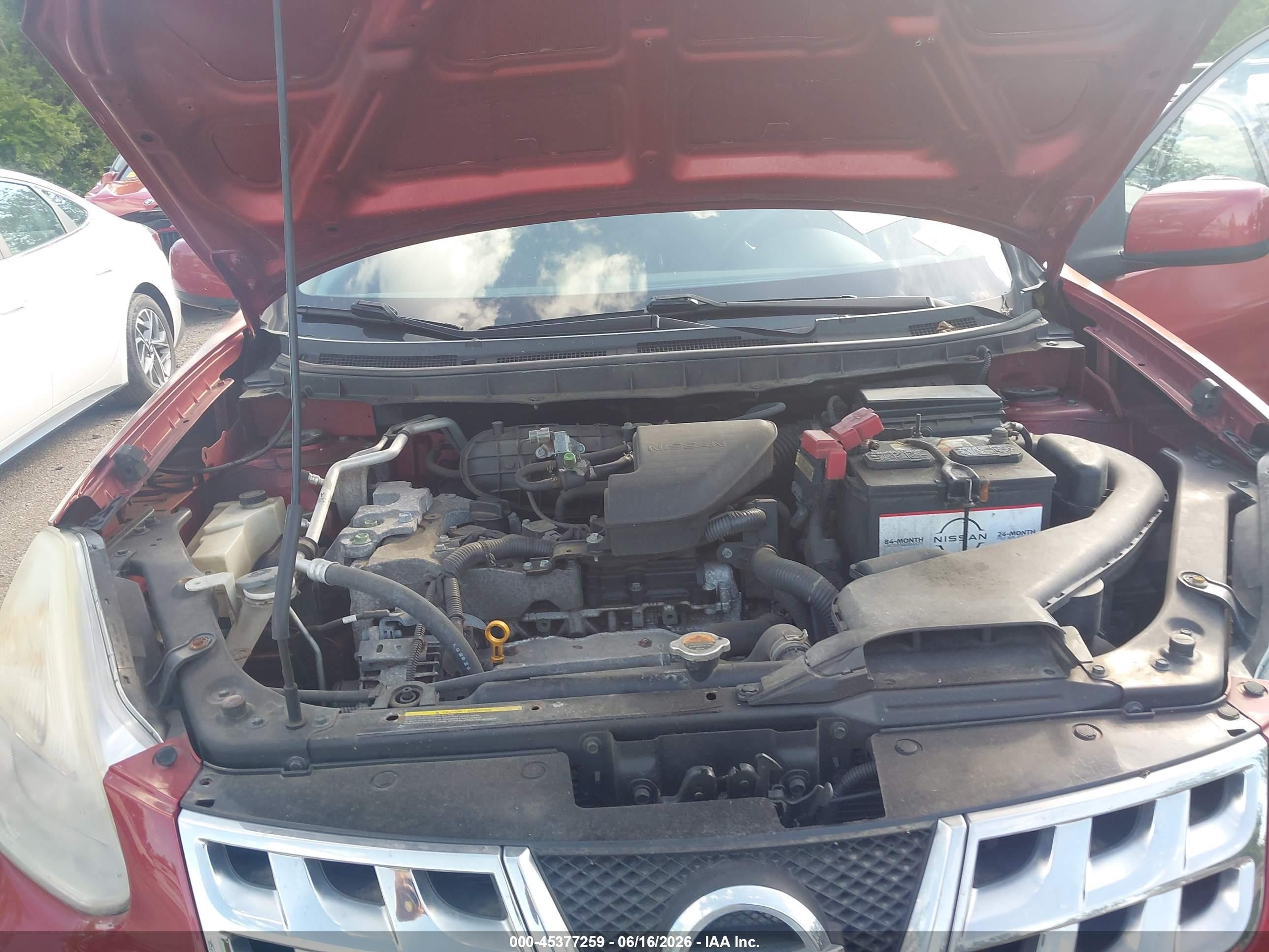 2013 Nissan Rogue Sv Red vin: JN8AS5MV6DW119728