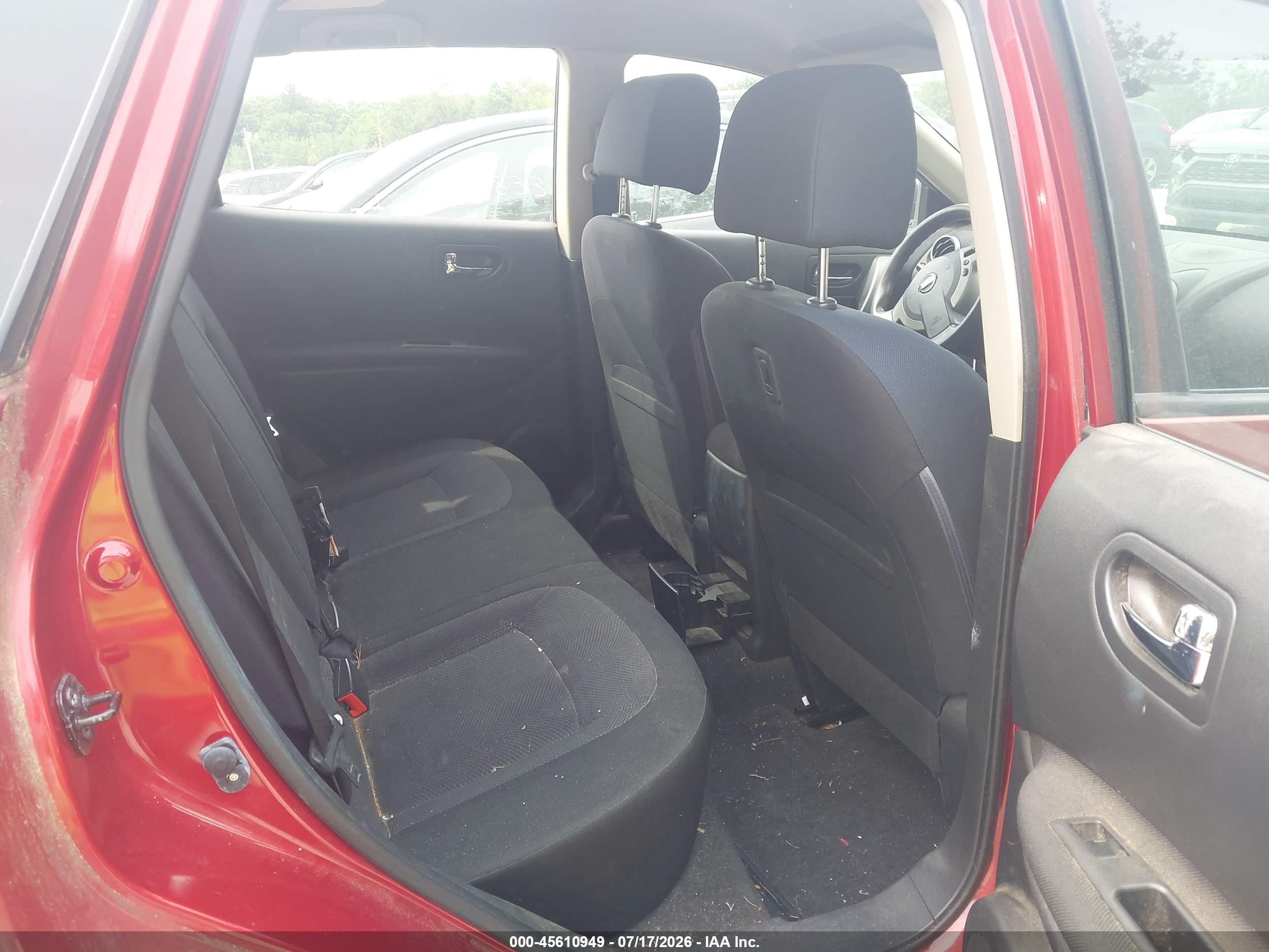 2013 Nissan Rogue S Red vin: JN8AS5MV6DW130325