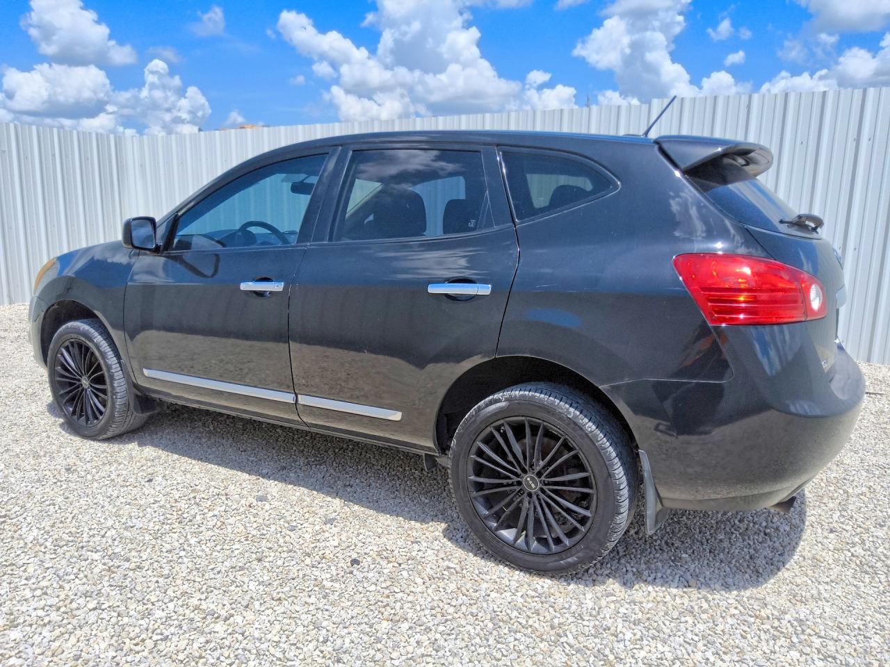 2013 Nissan Rogue S Black vin: JN8AS5MV6DW130633