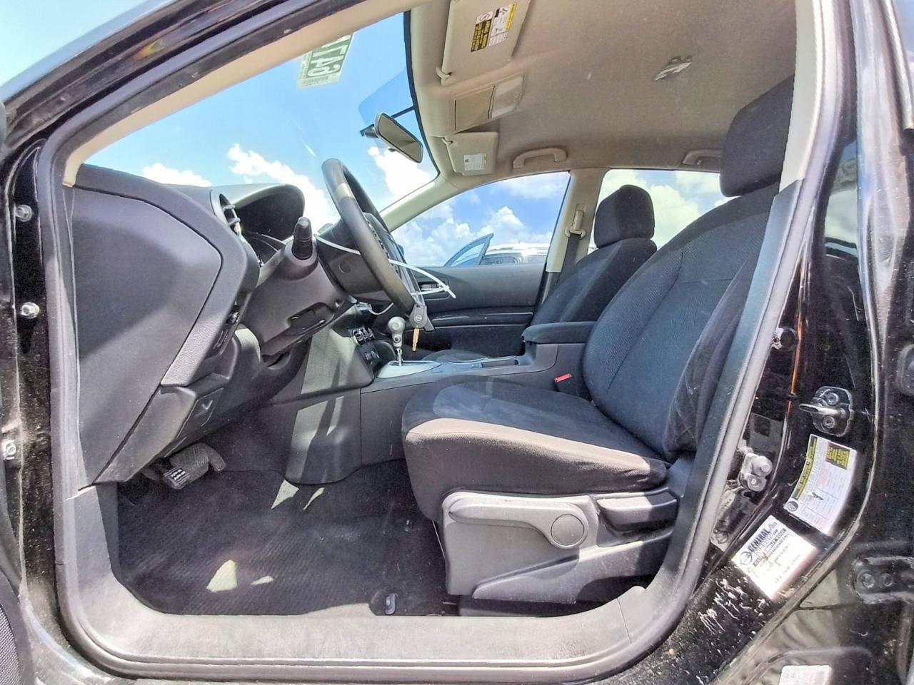 2013 Nissan Rogue S Black vin: JN8AS5MV6DW130633