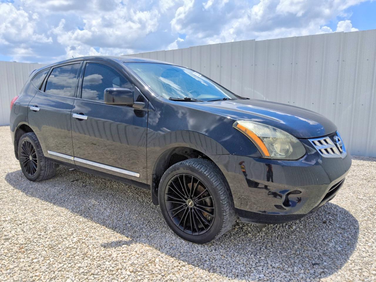 2013 Nissan Rogue S Black vin: JN8AS5MV6DW130633