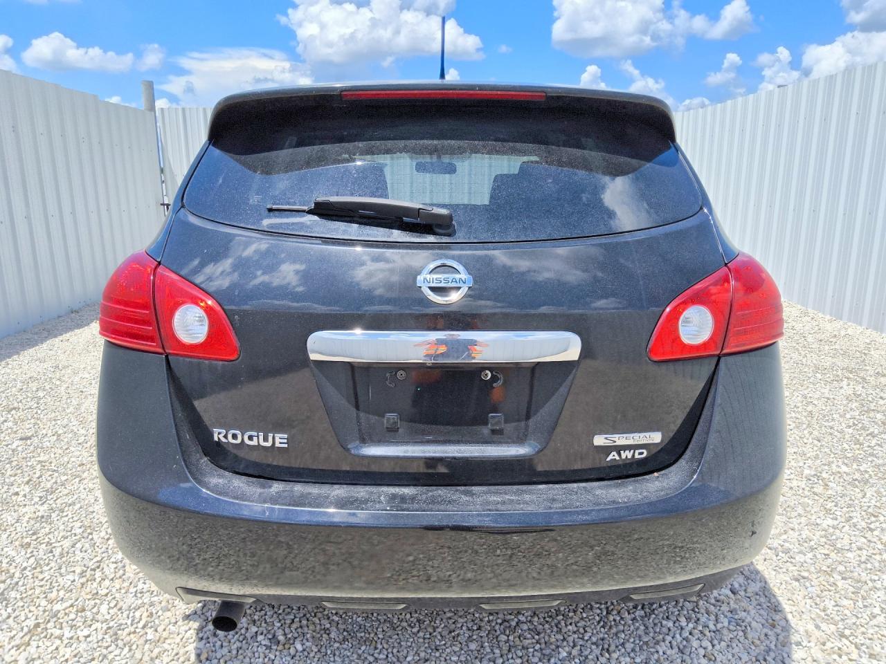 2013 Nissan Rogue S Black vin: JN8AS5MV6DW130633
